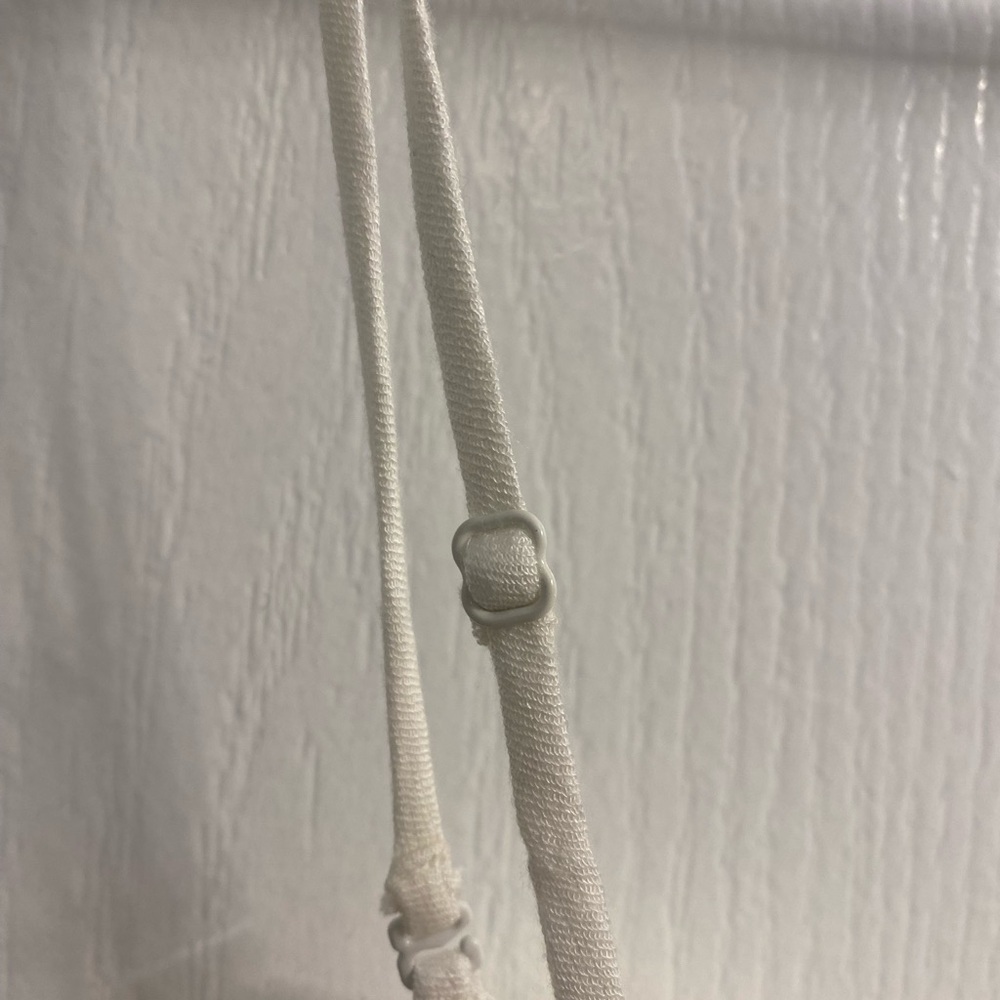 Free People Embroidered Sun Dress Smocked Spaghetti Straps Keyhole Back Size M - Picture 6 of 10